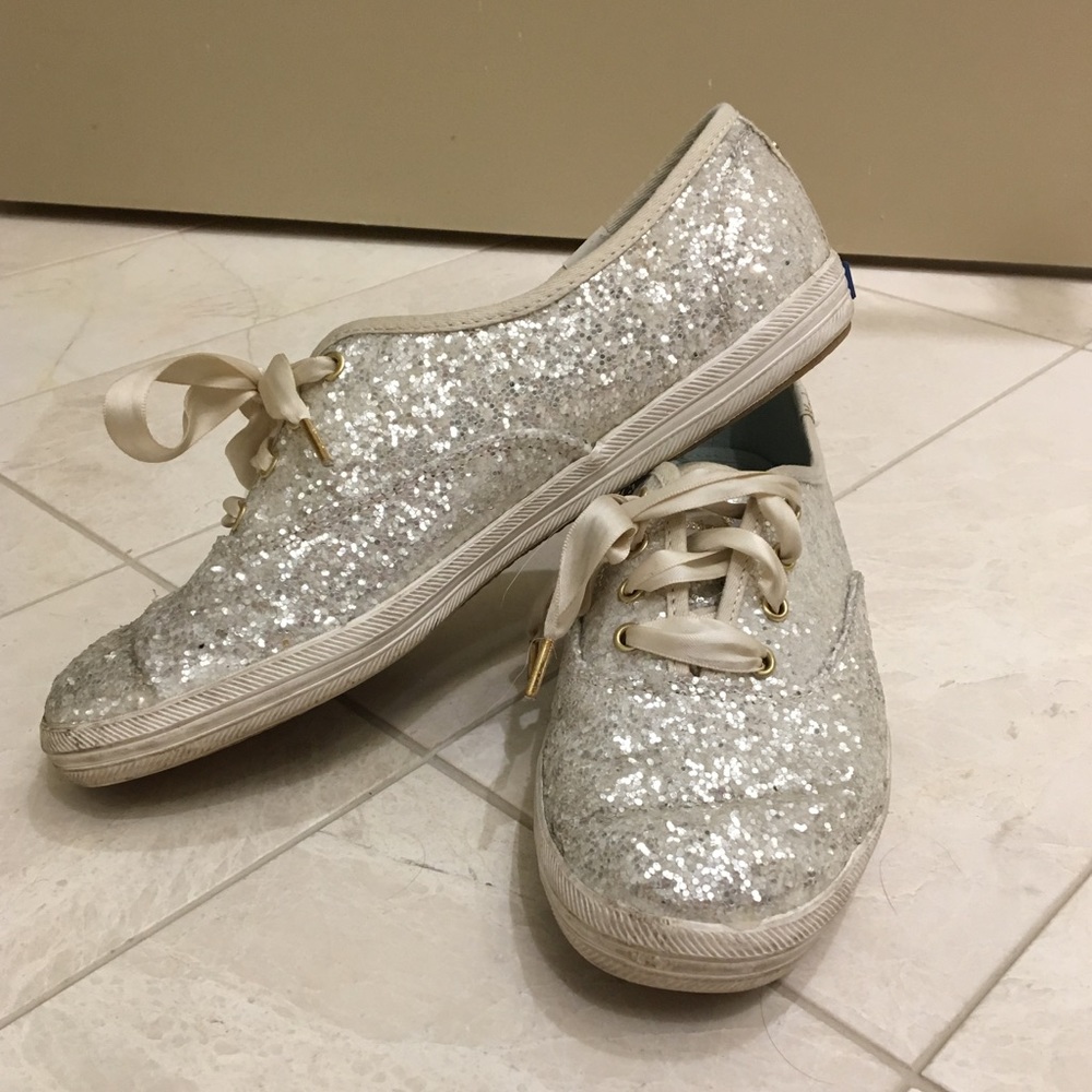 Keds x Kate Spade glitter sneakers