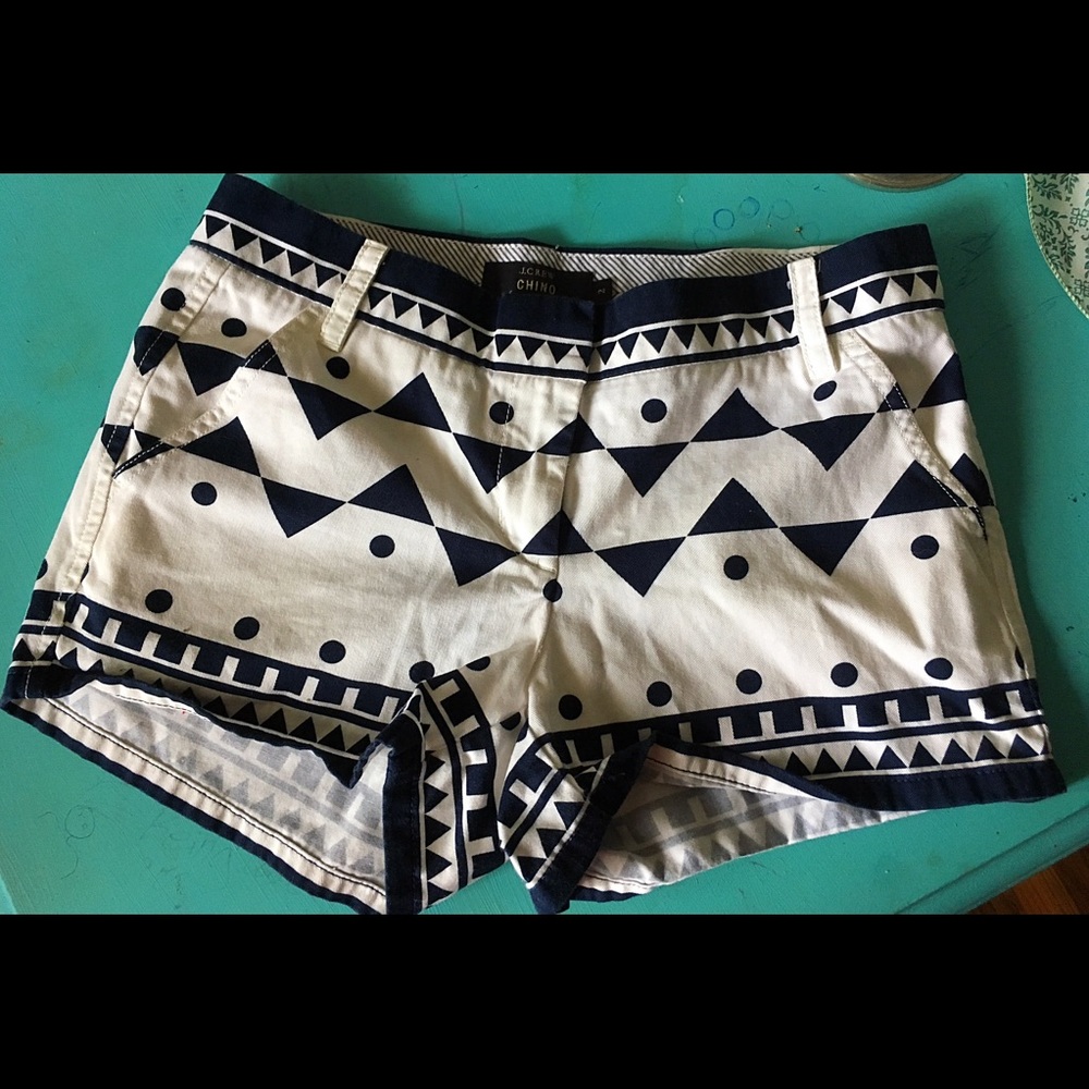 GUC Navy Blue JCrew Chino Shorts size 2