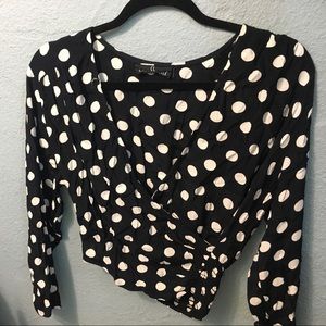 Carole Little Wrap Top