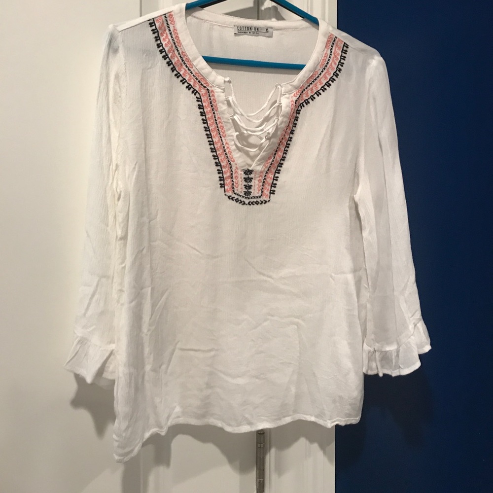 Womens XS cotton on shirt