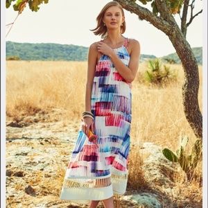 Anthropology B Paint Dress NWOT