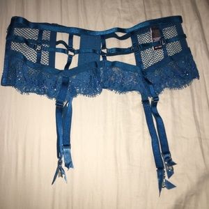 Victoria's Secret Sapphire Garter Belt