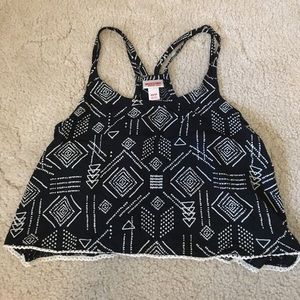 Mossimo cropped tank top