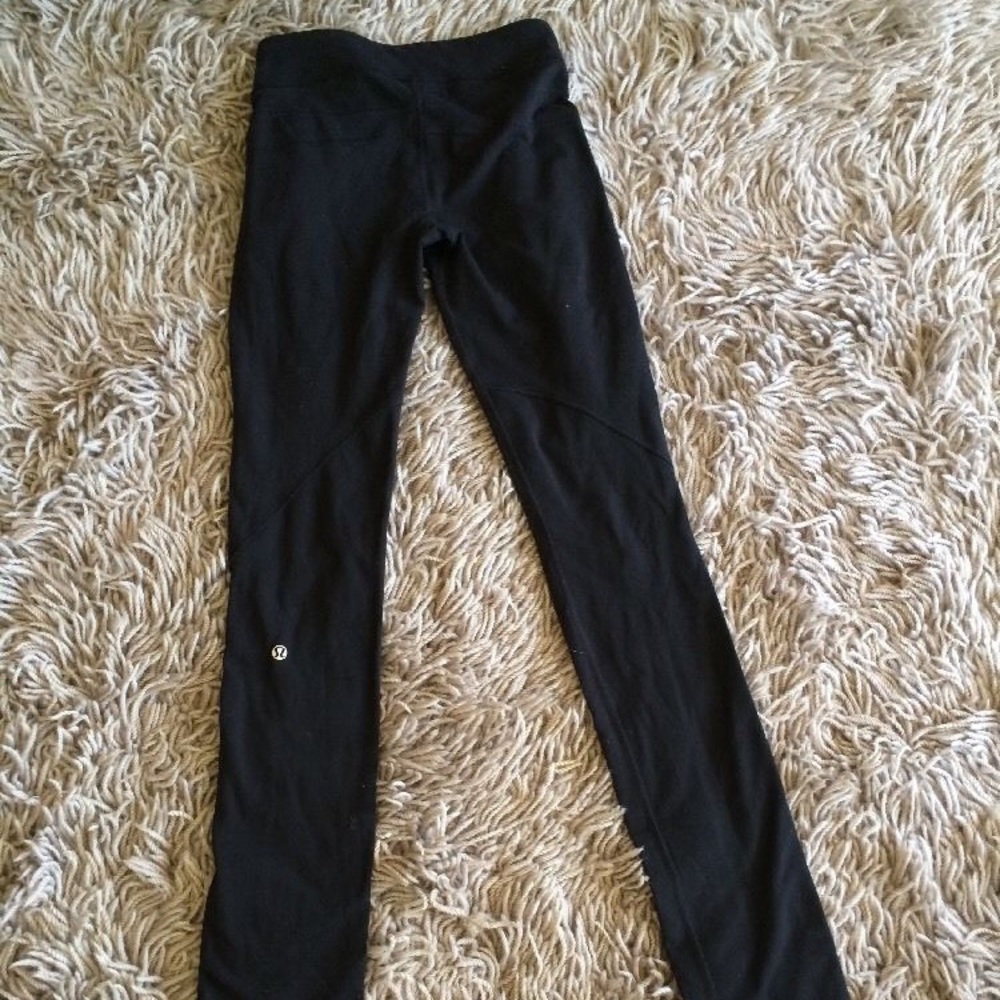 Lululemon high waist leggings with ruffle