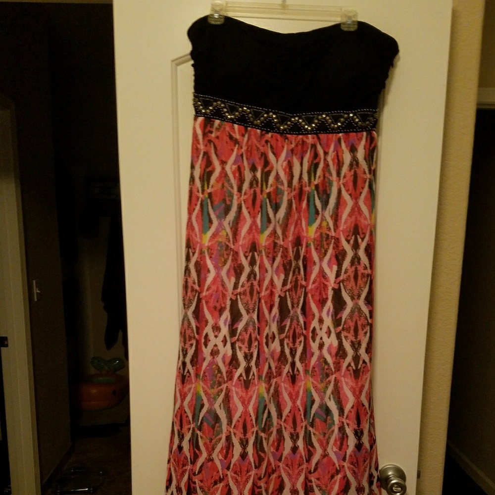2b bebe maxi dress xl