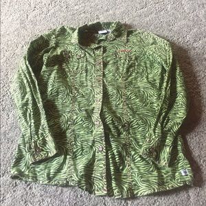 Zebraprint show shirt