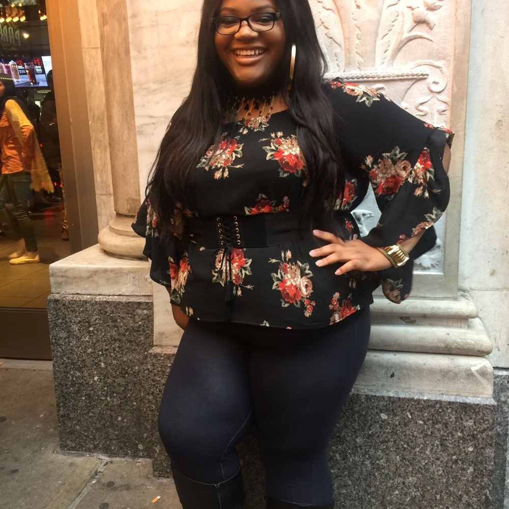 Off the shoulder blouse from Forever 21