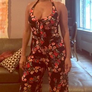 Floral jumpsuit