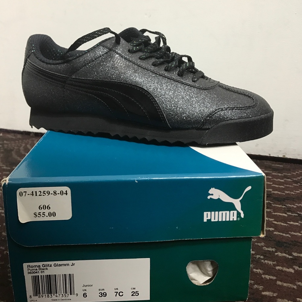 Puma Roma Glitz Glamm Jr New in box sneakers