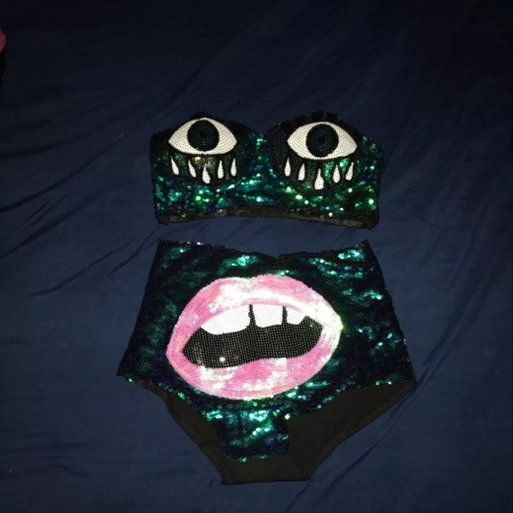 Angel brinks evil eye suit