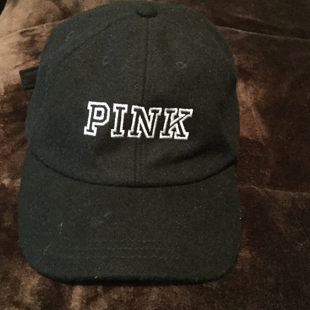 Pink hat from Victoria secret...only wore it once