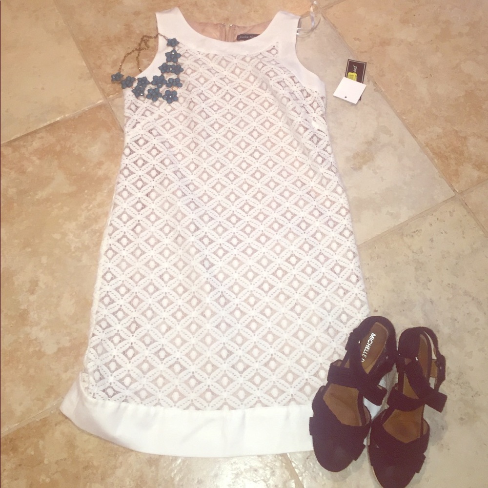 NWT White Lace Dress