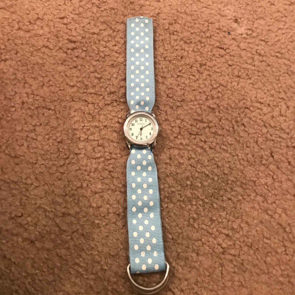 Fabric patterned swappable watch