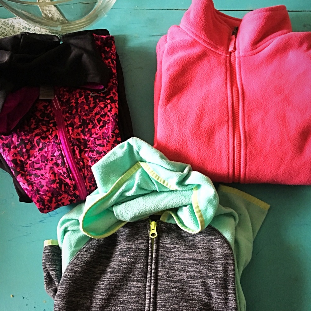 GUC girls Fleece jacket bundle size 12-14