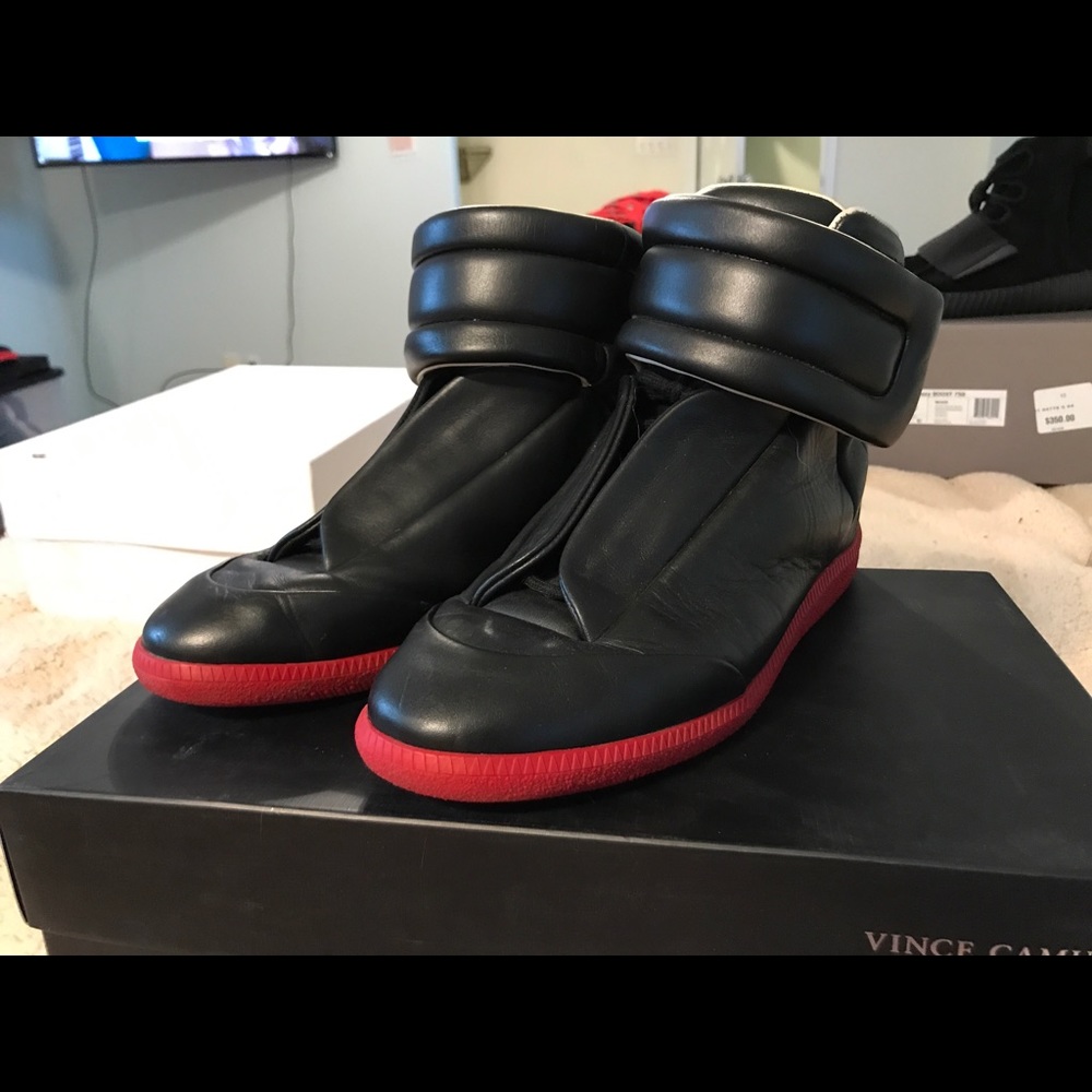 Mens Maison Margiela Future Ankle Strap Sneakers