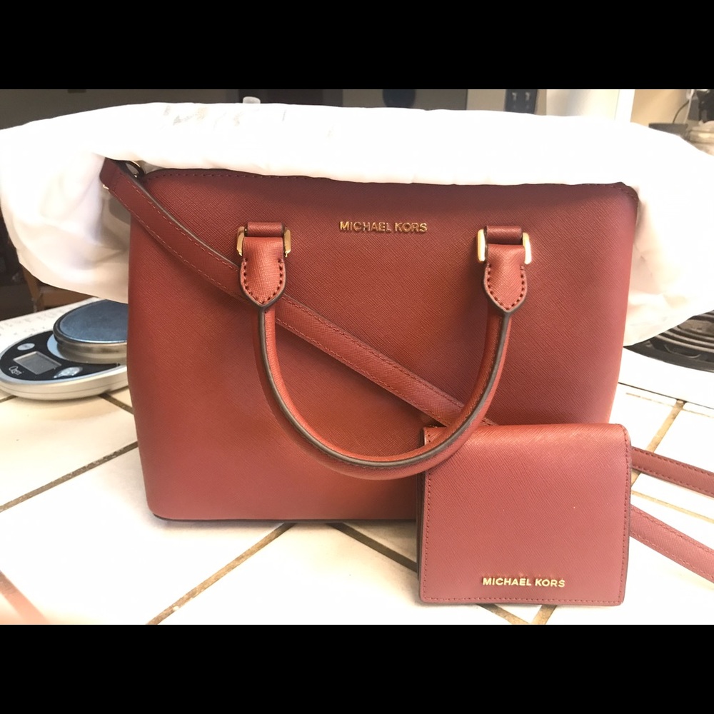 Michael Kors Merlot cross body