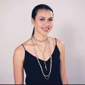 Stella & Dot Aven Layering necklace