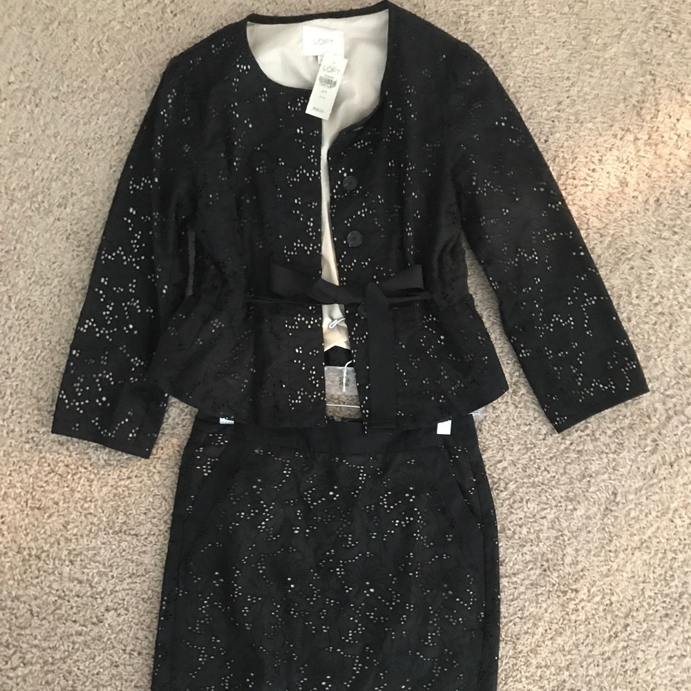 LOFT Eyelet Jacket Only