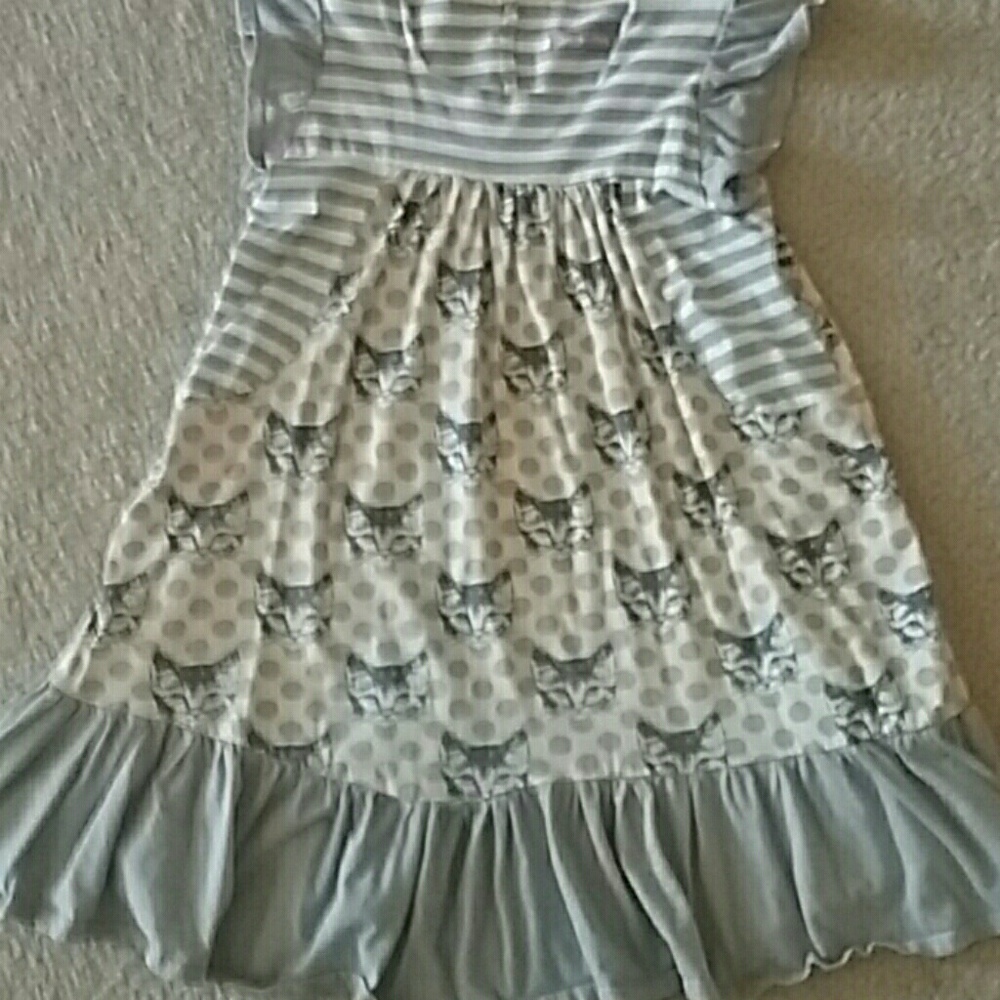 Girls' Cat Dress - Size 12