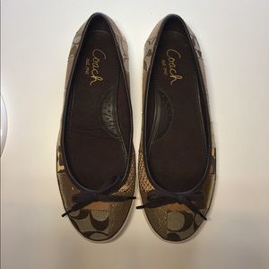 Coach ballerina flats