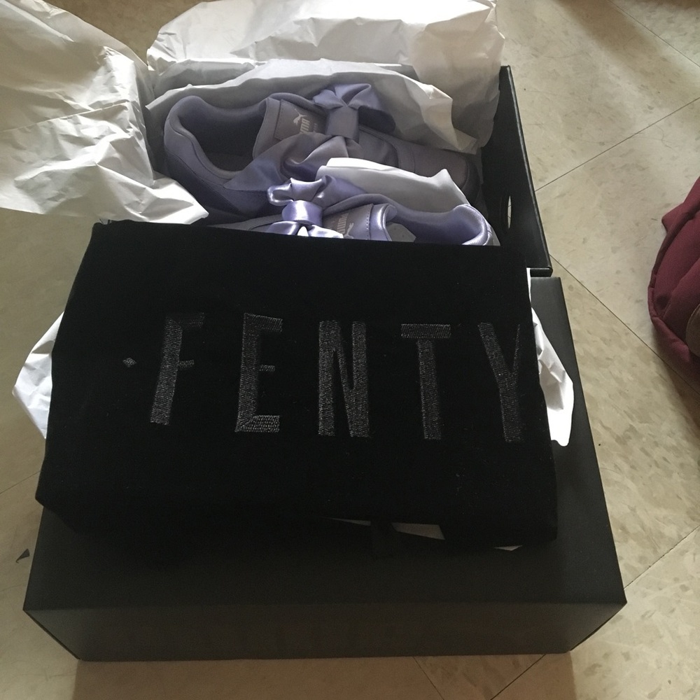Fenty x PUMA bow sneakers