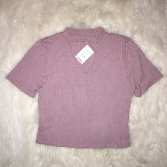 NEW Pink cutout baddie crop top - Picture 2 of 3