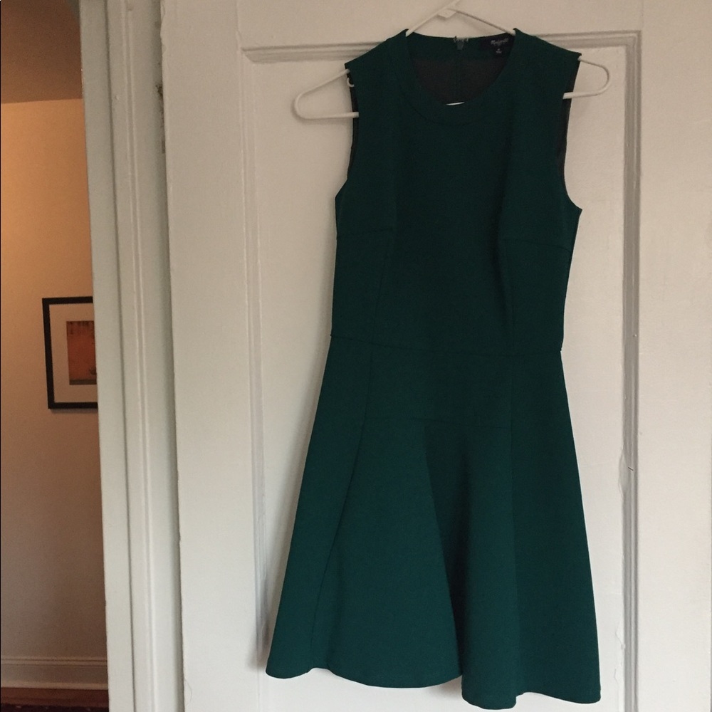 Madewell green dress! Size 0