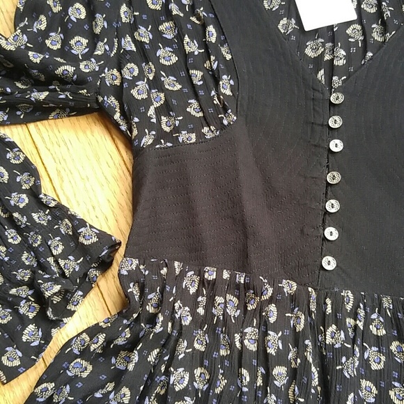 Ecote Pia Button-Waist Romper - Picture 7 of 11