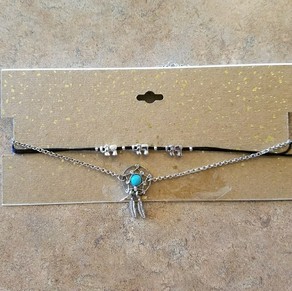 Double choker necklace - Picture 2 of 3