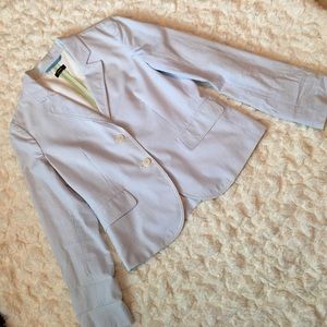 Jcrew seersucker blazer!! Summer Sale!!