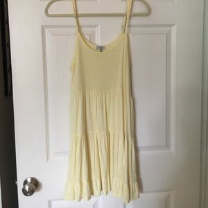 Tobi yellow shift/sun dress