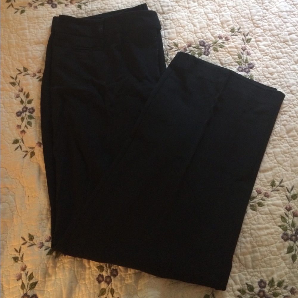 Black slacks