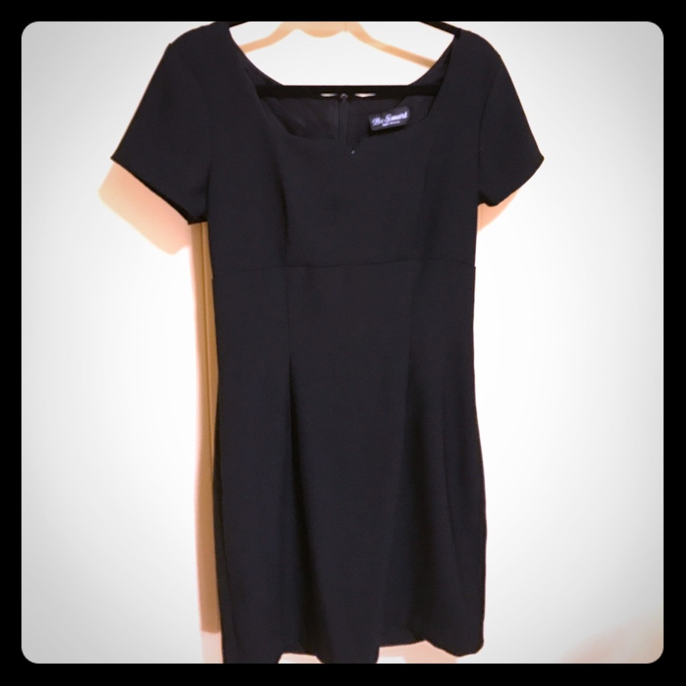 Black sweetheart dress