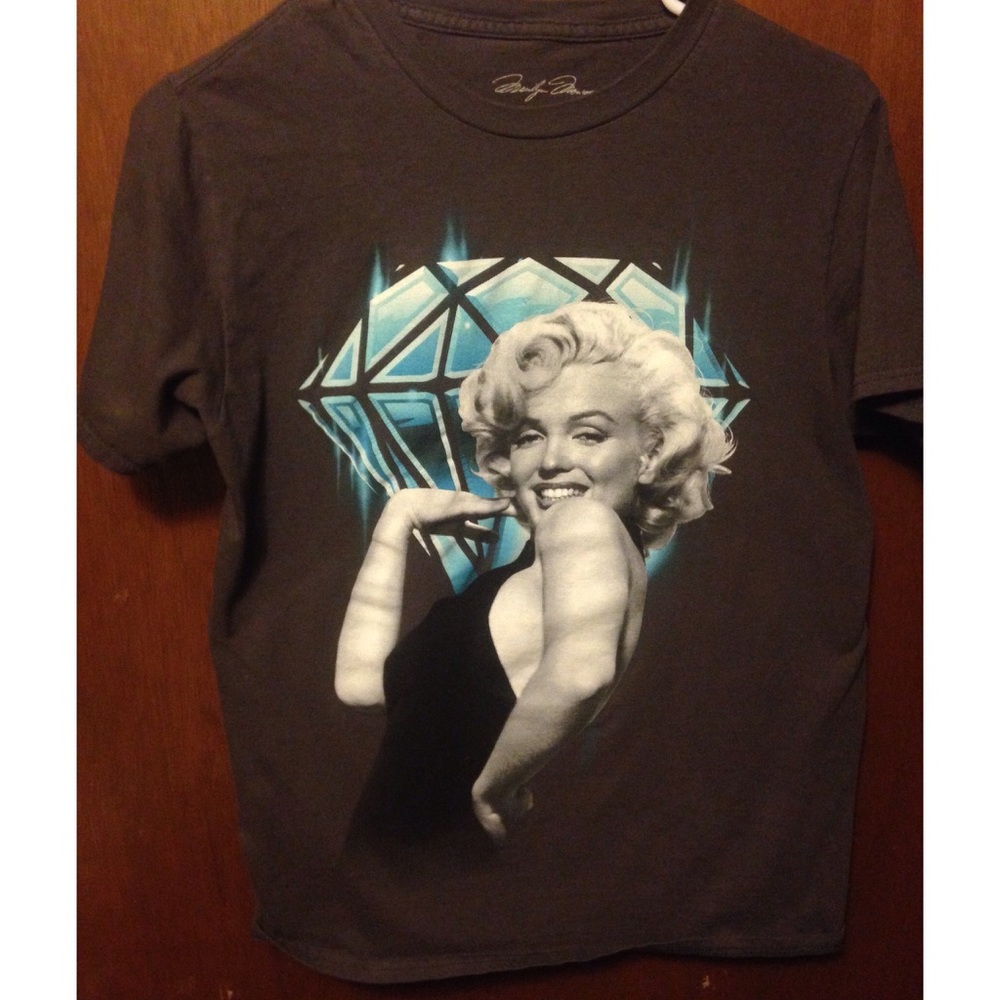 Women's Marilyn Monroe Tee Shirt Sz M
