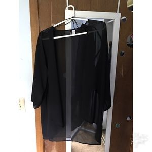 H&m sheer long kimono