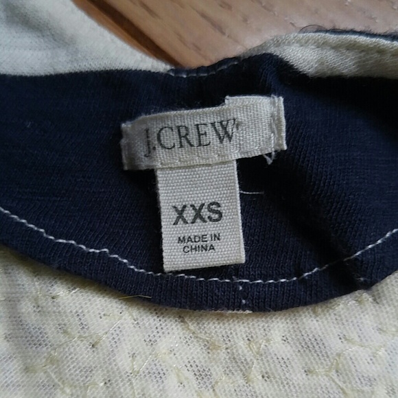 J. Crew Sequin Stripe Top - Picture 3 of 9