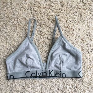 Calvin Klein Bralette size large NWOT