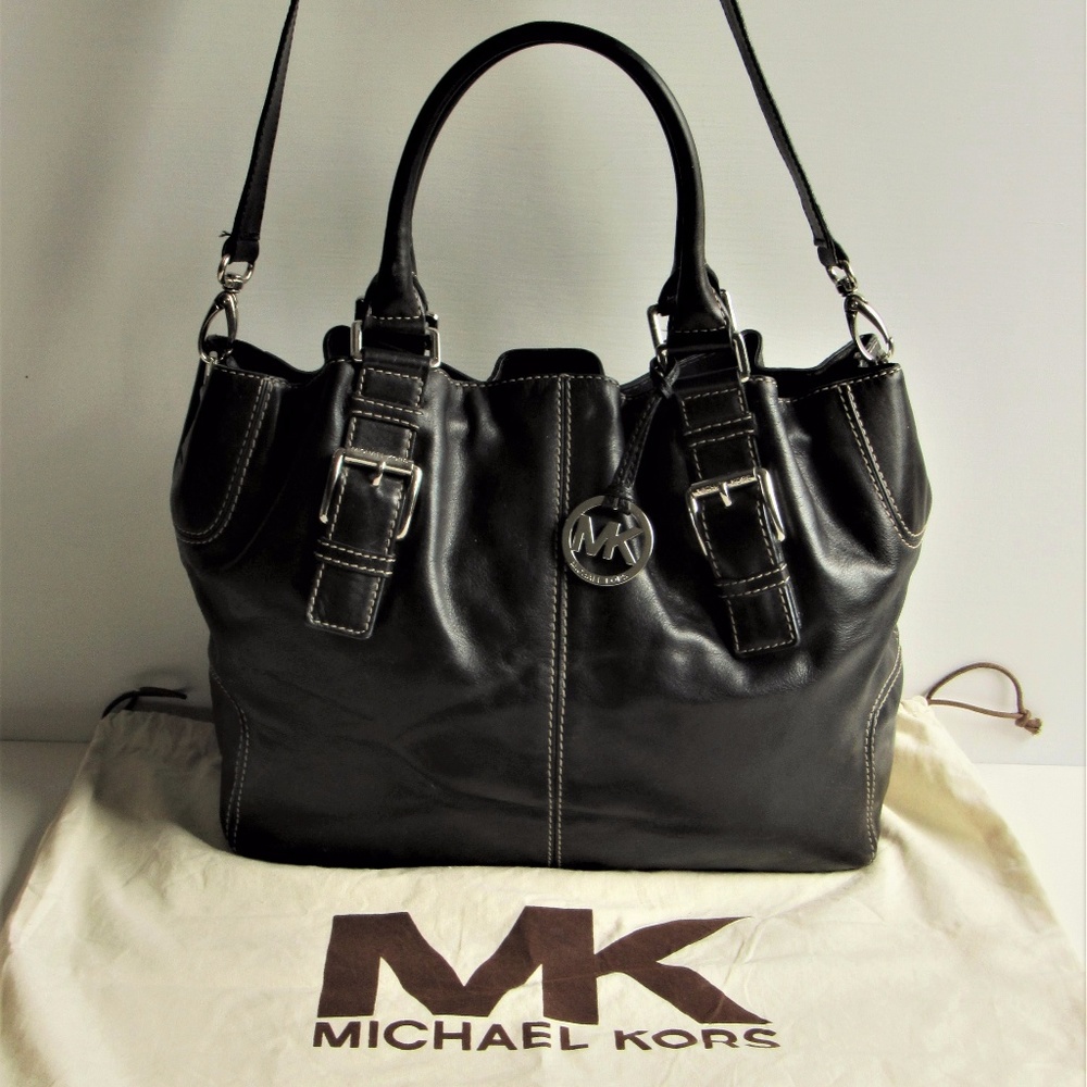 Michael Kors Brookville Large Leather 2-Way Bag