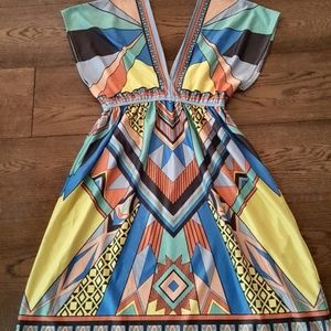 FLYING TOMATO KIMONO DRESS