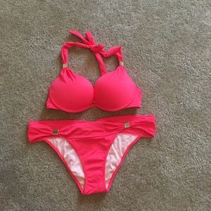 Victoria's Secret Hottie Halter & Hottie Cheeky