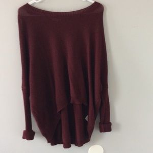 Perfect fitting maroon knit