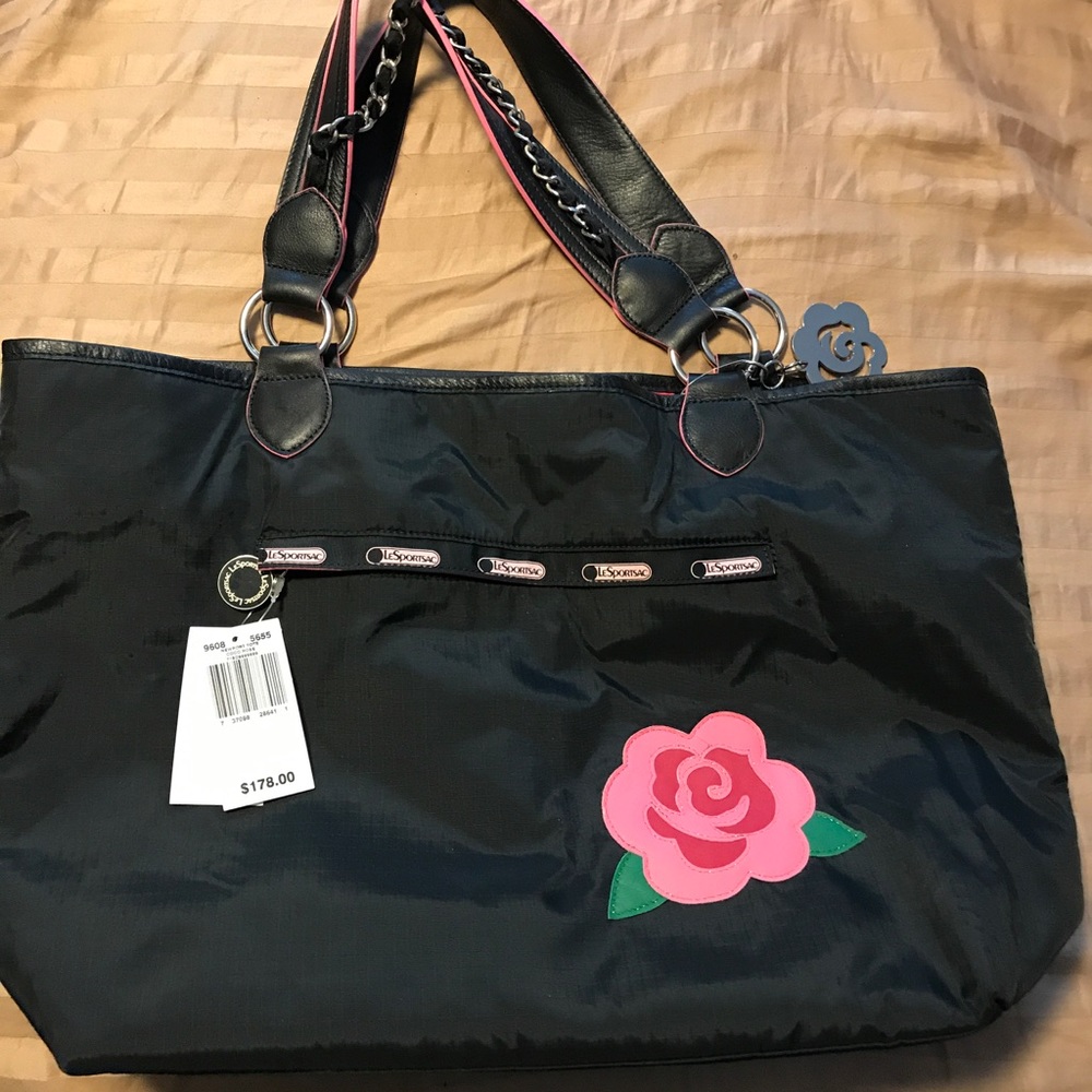 Large lesportsac tote - great for a gym bag!
