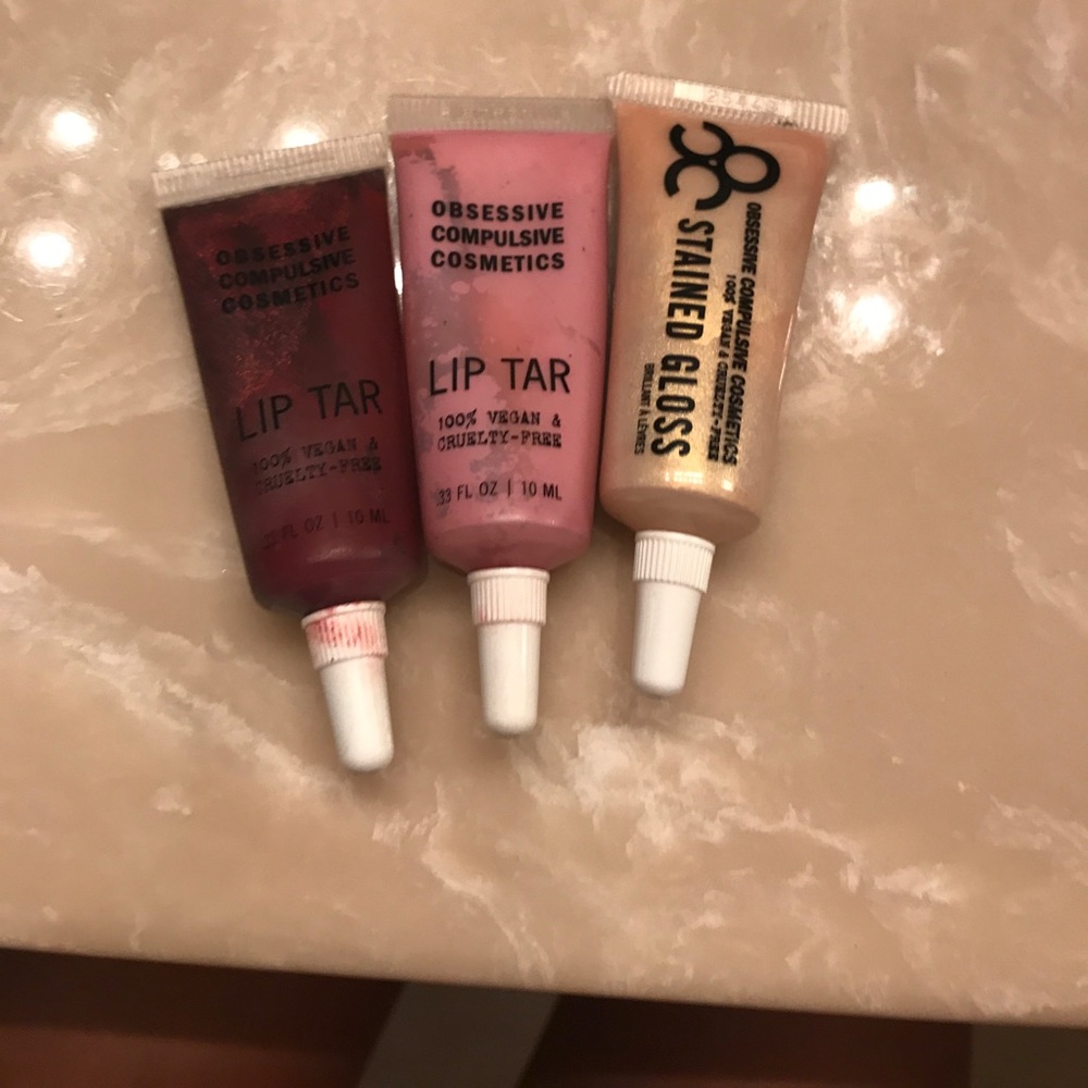 OCC lip tars original packaging.