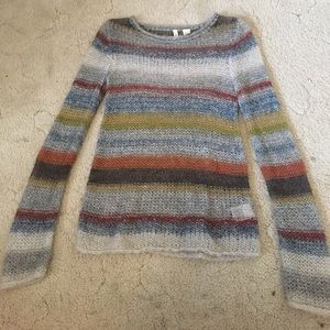 Super cute, multicolor Moth sweater