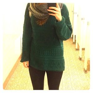 Over sized knit sweater