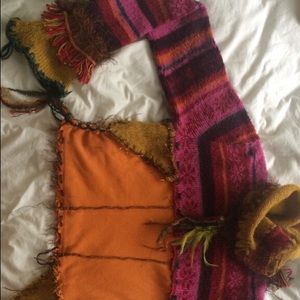 unique one of kind burning man hippie sweater