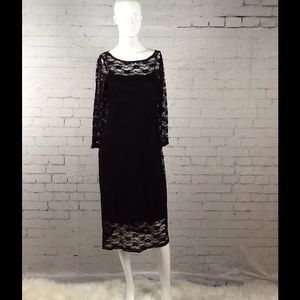 Black Lace Dress