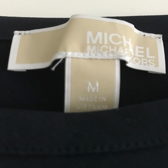 Michael Kors off the shoulder navy blue top - Picture 4 of 5