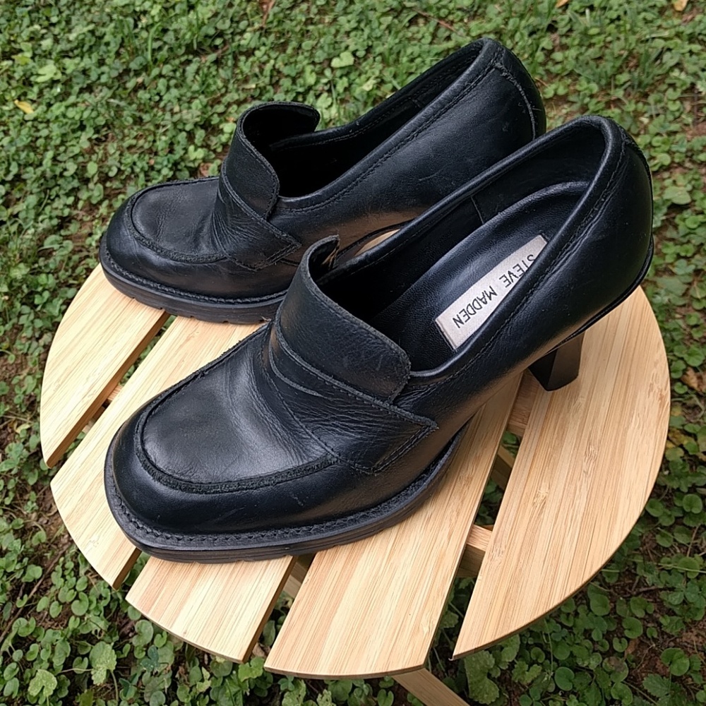 Vitnage Steve Madden Chunky 90's Heels