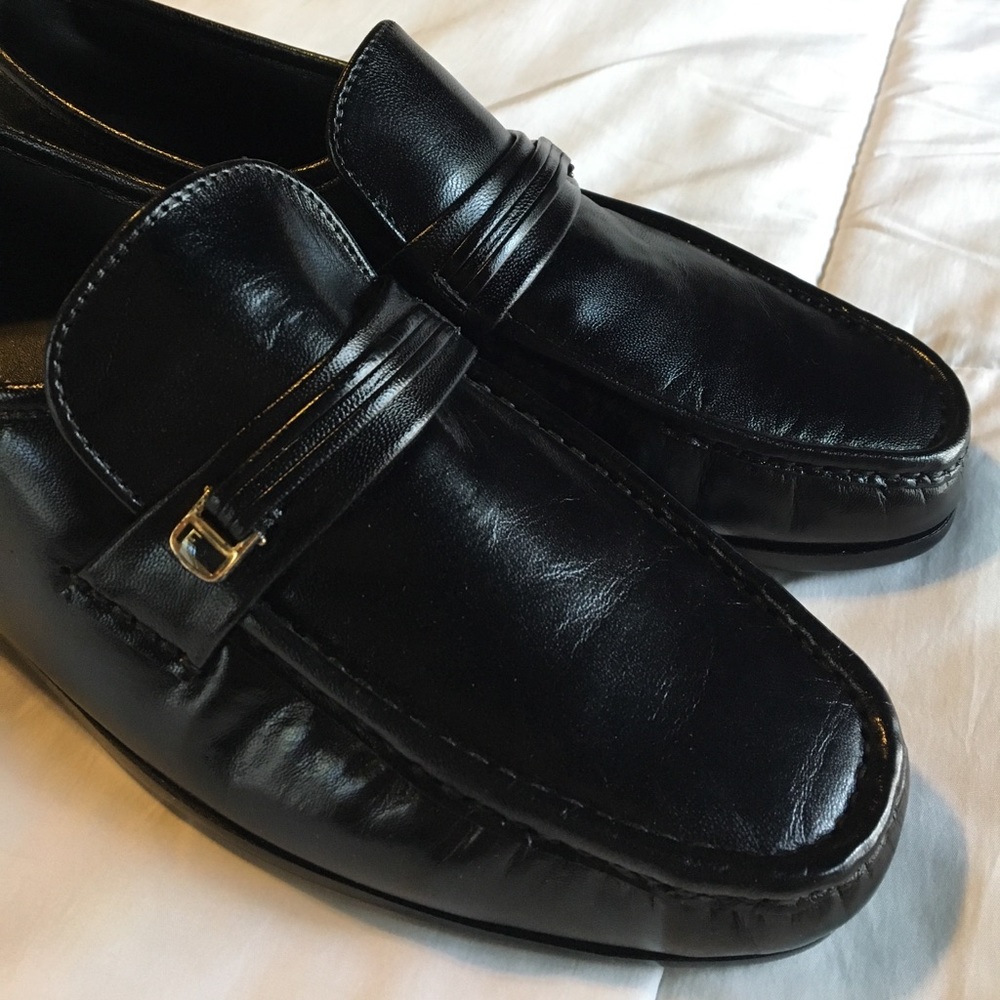 Men's Black Florsheim Dress Shoes